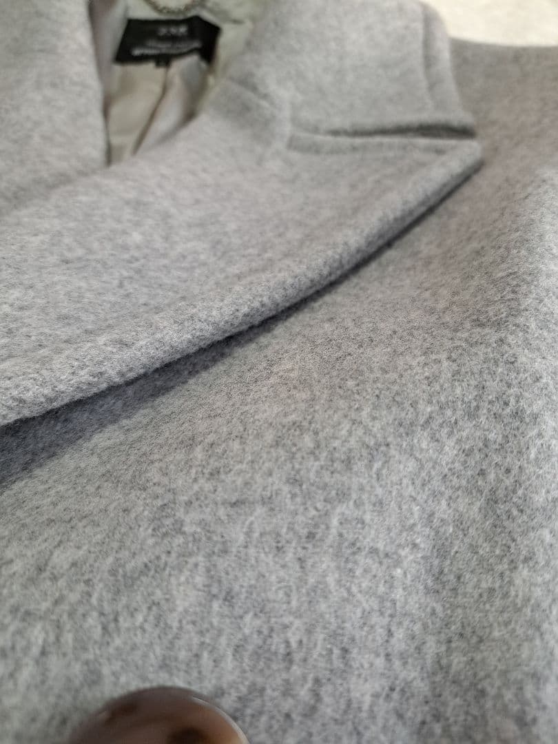 23区 ピーコート ウール100% グレー 40 ダブル 美品