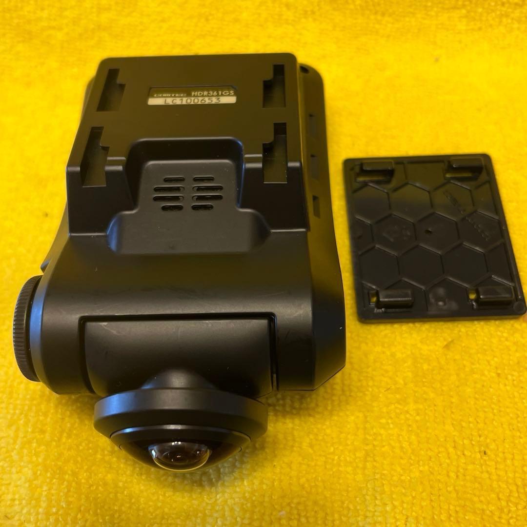 ☆整備品☆電池交換☆駐車監視コード　コムテックドライブレコーダーHDR361GS