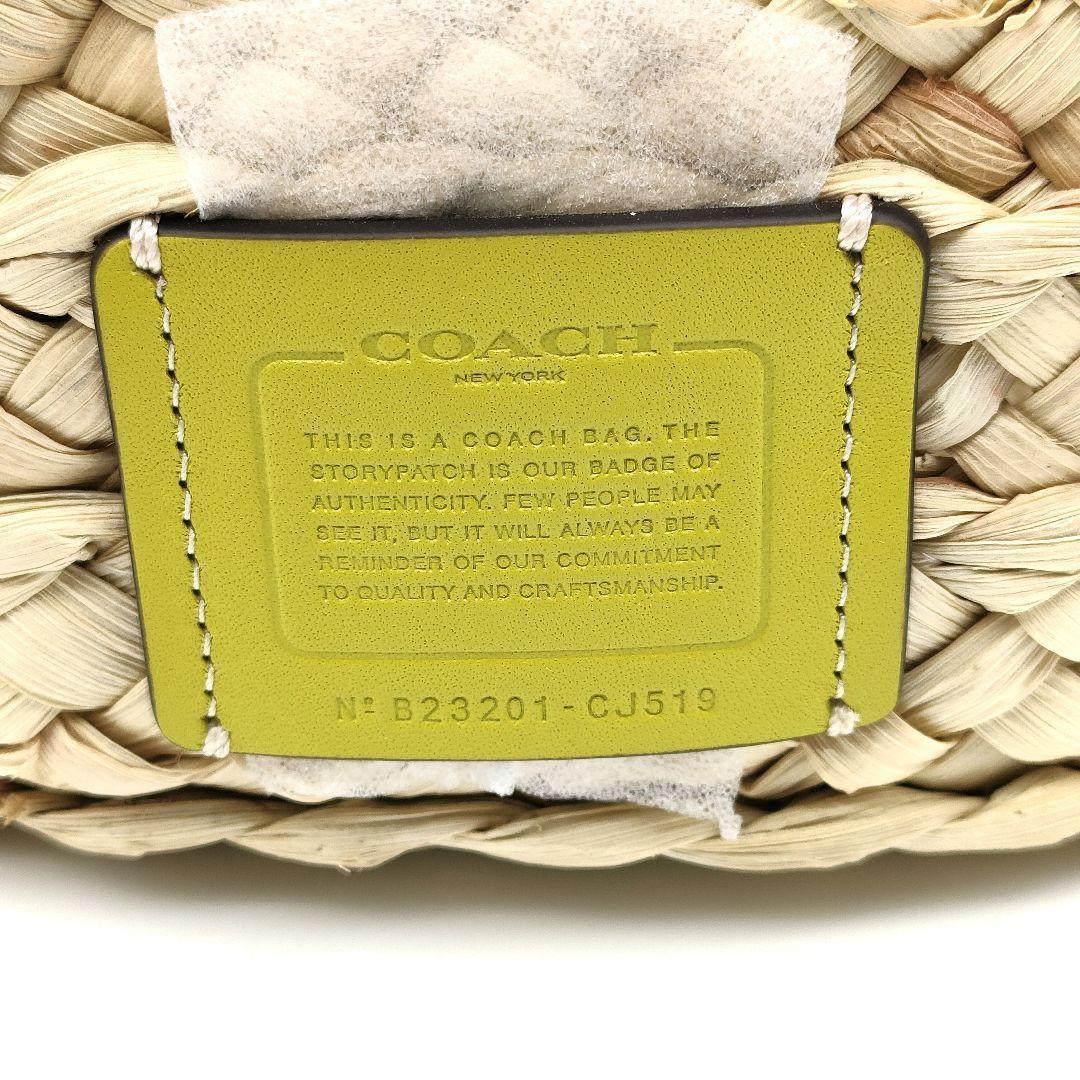 COACH コーチ トートバッグ スモール ストロー 2WAYトート CJ519