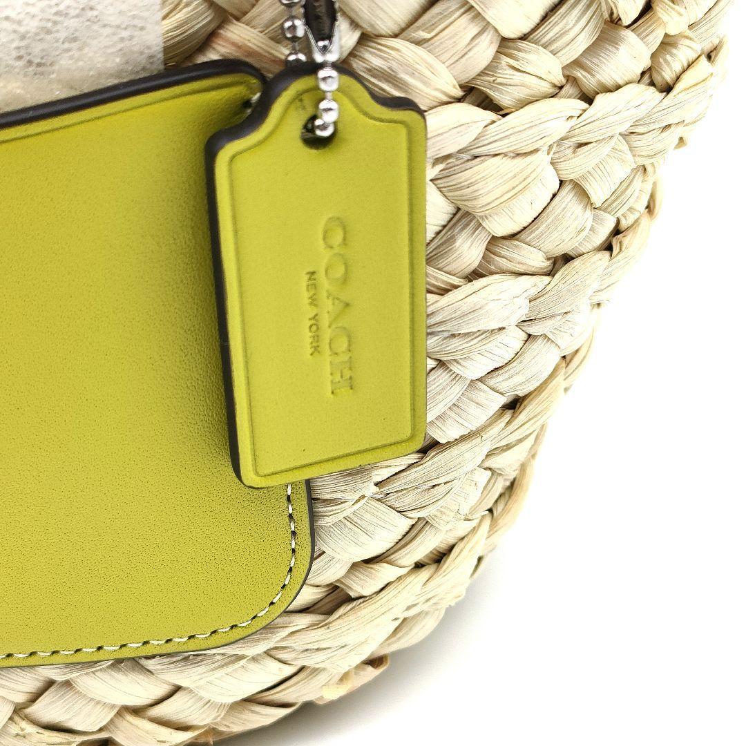 COACH コーチ トートバッグ スモール ストロー 2WAYトート CJ519