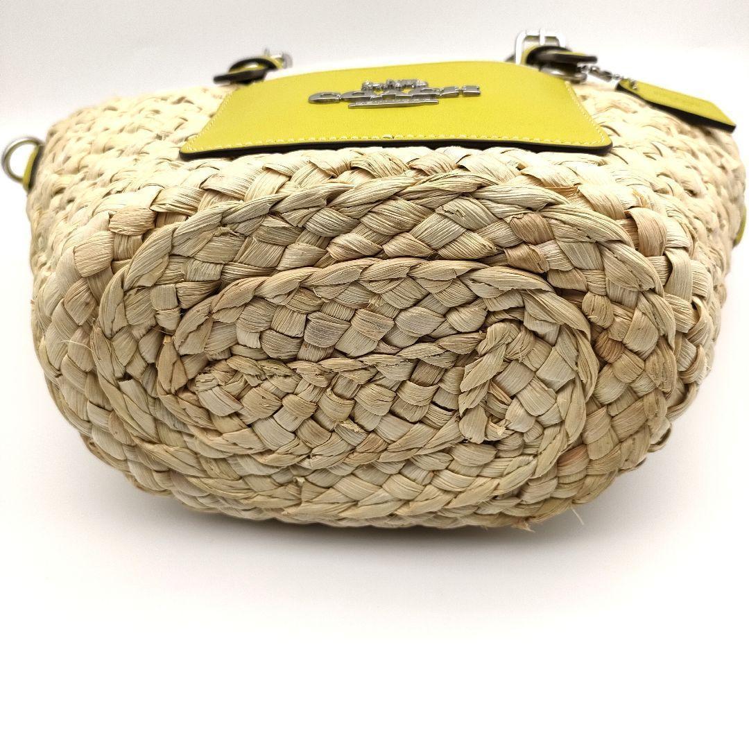 COACH コーチ トートバッグ スモール ストロー 2WAYトート CJ519