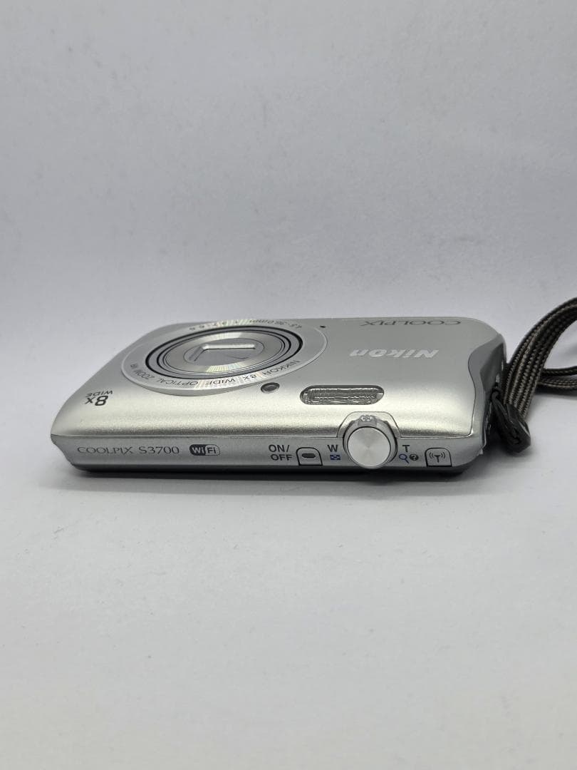 【スマホ転送OK】ニコン Nikon COOLPIX S3700 シルバー