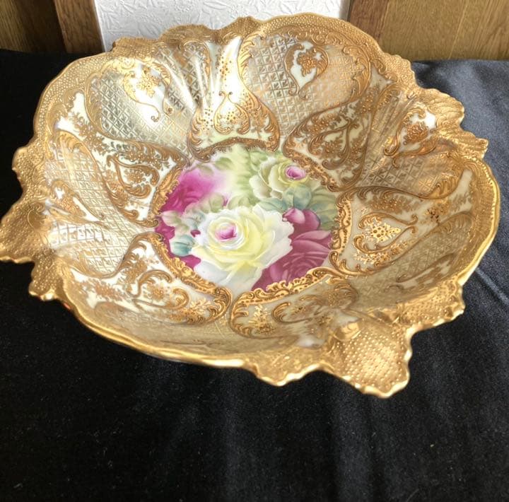 美品❗️希少❗️薔薇お皿