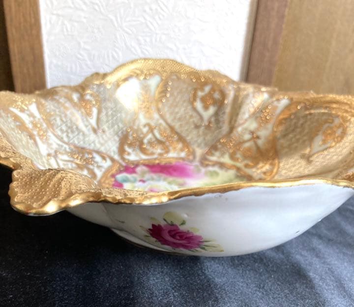 美品❗️希少❗️薔薇お皿