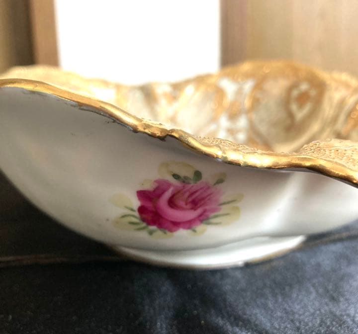 美品❗️希少❗️薔薇お皿