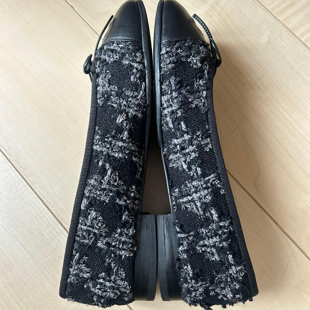 CHANEL バレリーナ・シャネル 37,5