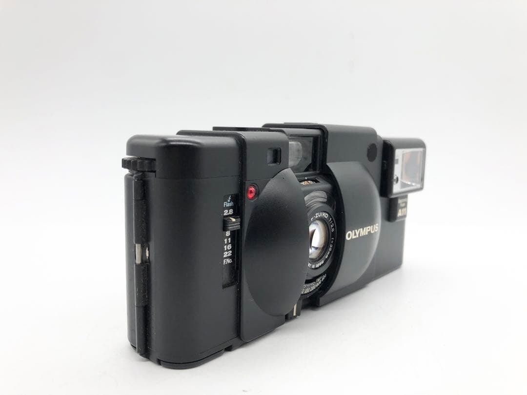 【完動品】OLYMPUS XA + A11 フィルムカメラ 動作確認済