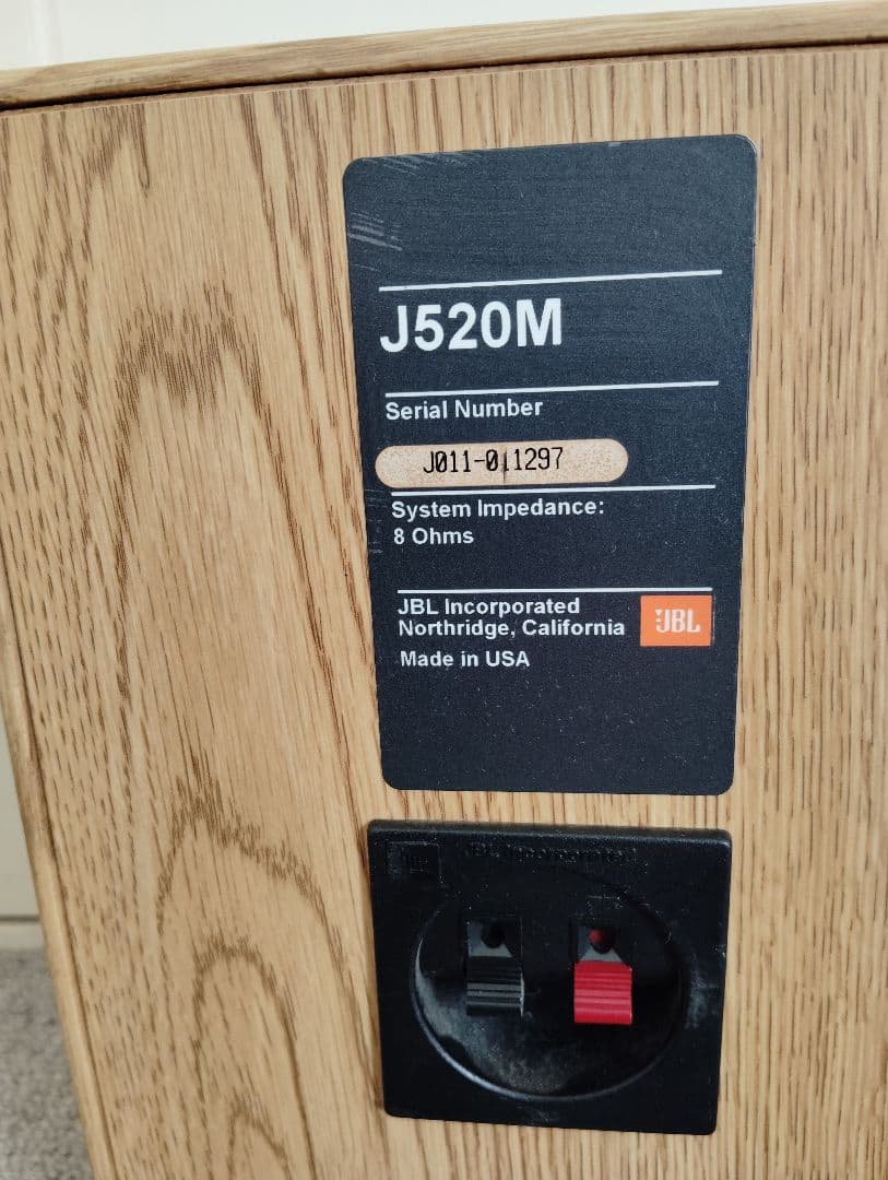 JBL J520m ペア　完動美品