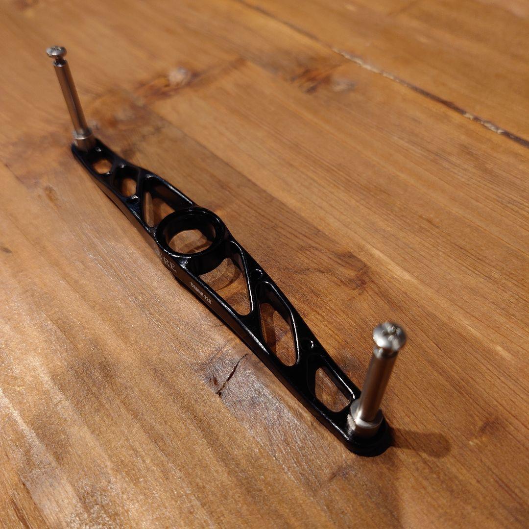 メガテック リブレ　クランク 120 ブラック　ハンドルプレート　超美品