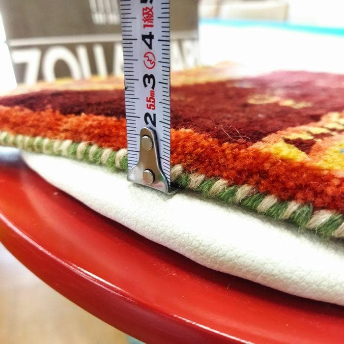 値下げ可能ミニギャベ●33×41㎝●手織●本物●新品未使用 遊牧民が紡ぐギャッベ