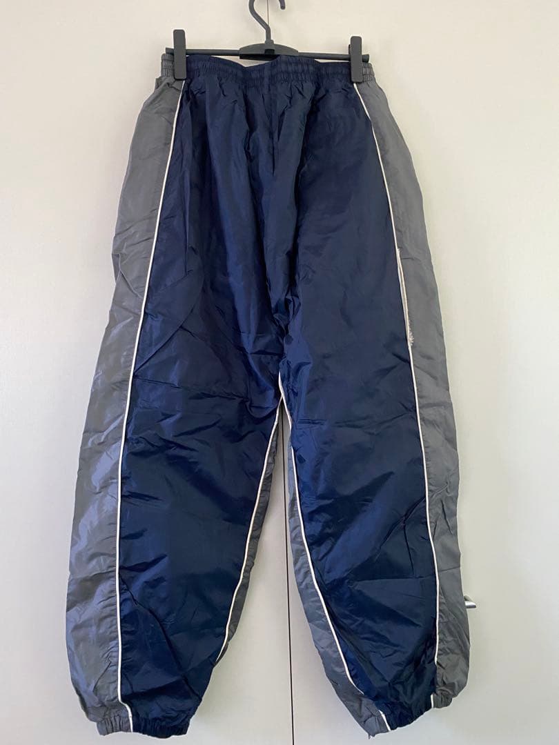 ETOWN ナイロンジャケット セットアップ　XL ネイビー/グレー