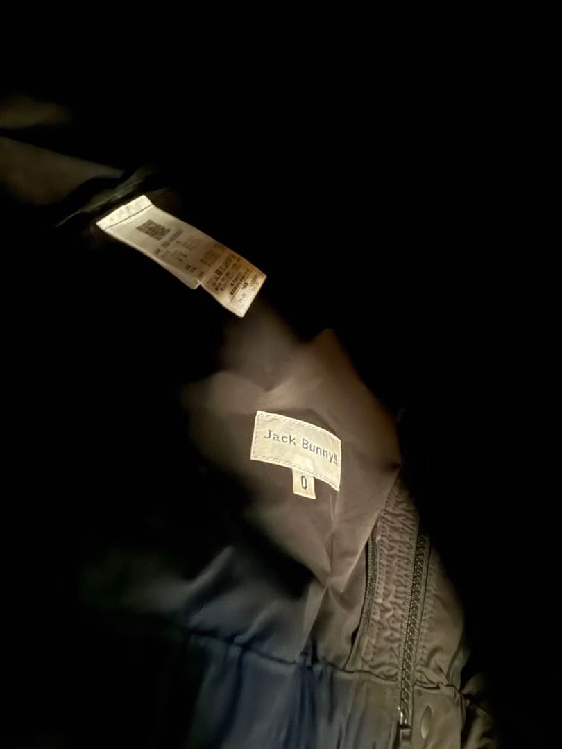 ⛳️【Jack Bunny!! 保温 フロントロゴ 中綿ジップアップジャケット】