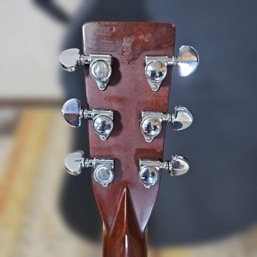 林楽器MOUNTAIN.W-500D1975年式 トップ単板、ハードケース付き