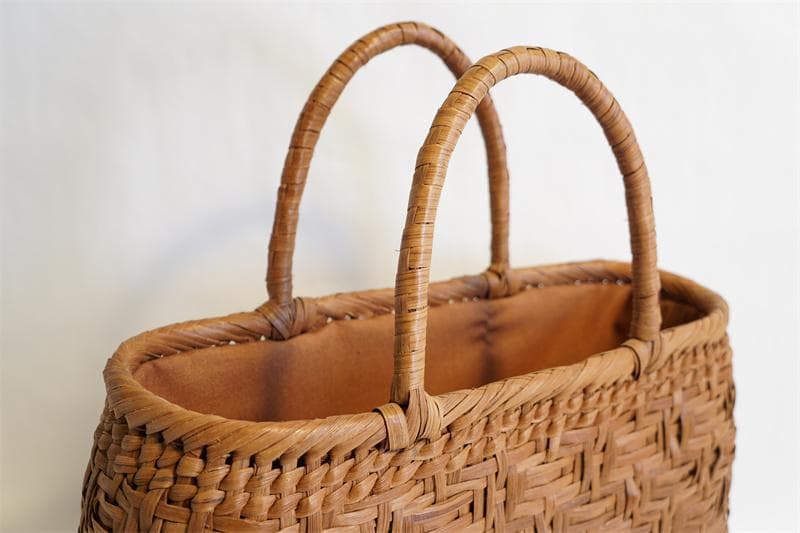 山葡萄　籠　カゴ　かごバック　やまぶどう 亀甲編み かご バック