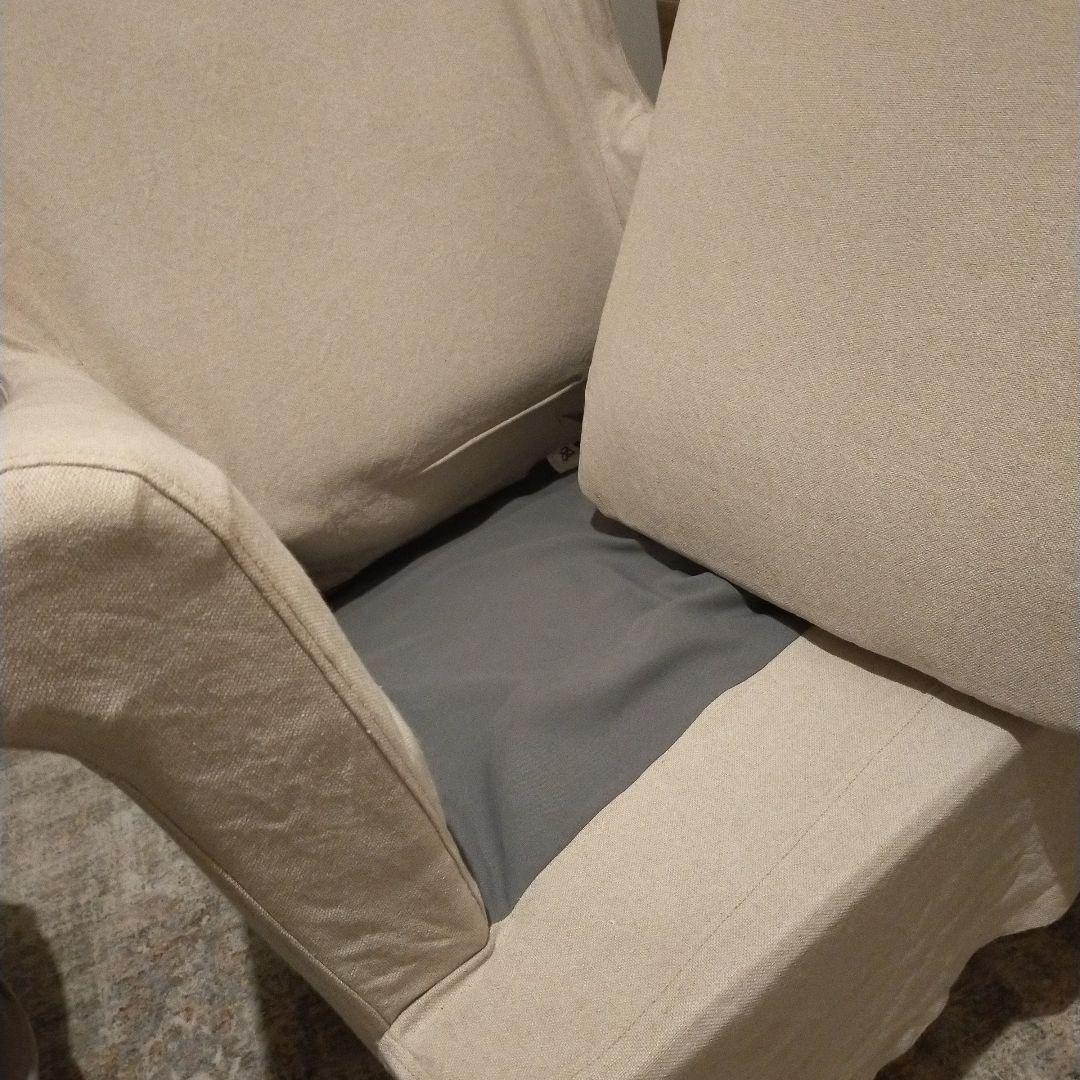 【美品】IKEA ストランドモン イエロー ウィングチェア スキフテボー