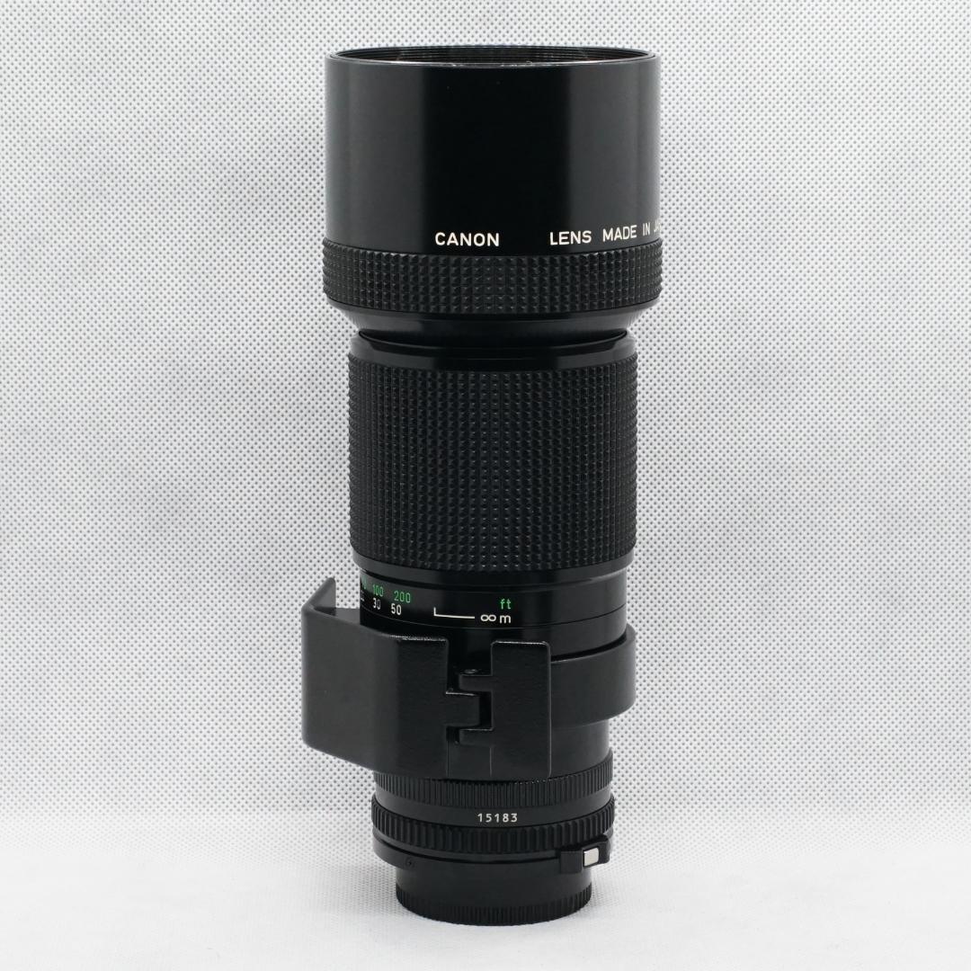 [良品/作例] Canon New FD 300mm f4 キヤノン 望遠
