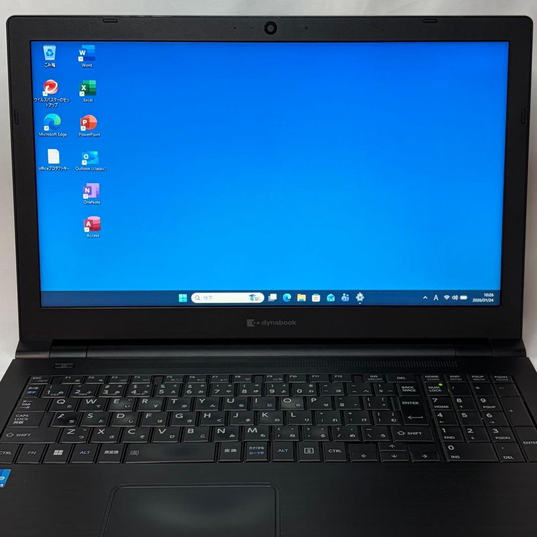 dynabook B65 第11世代 i5 8GB 15.6型 DVD ドライブ