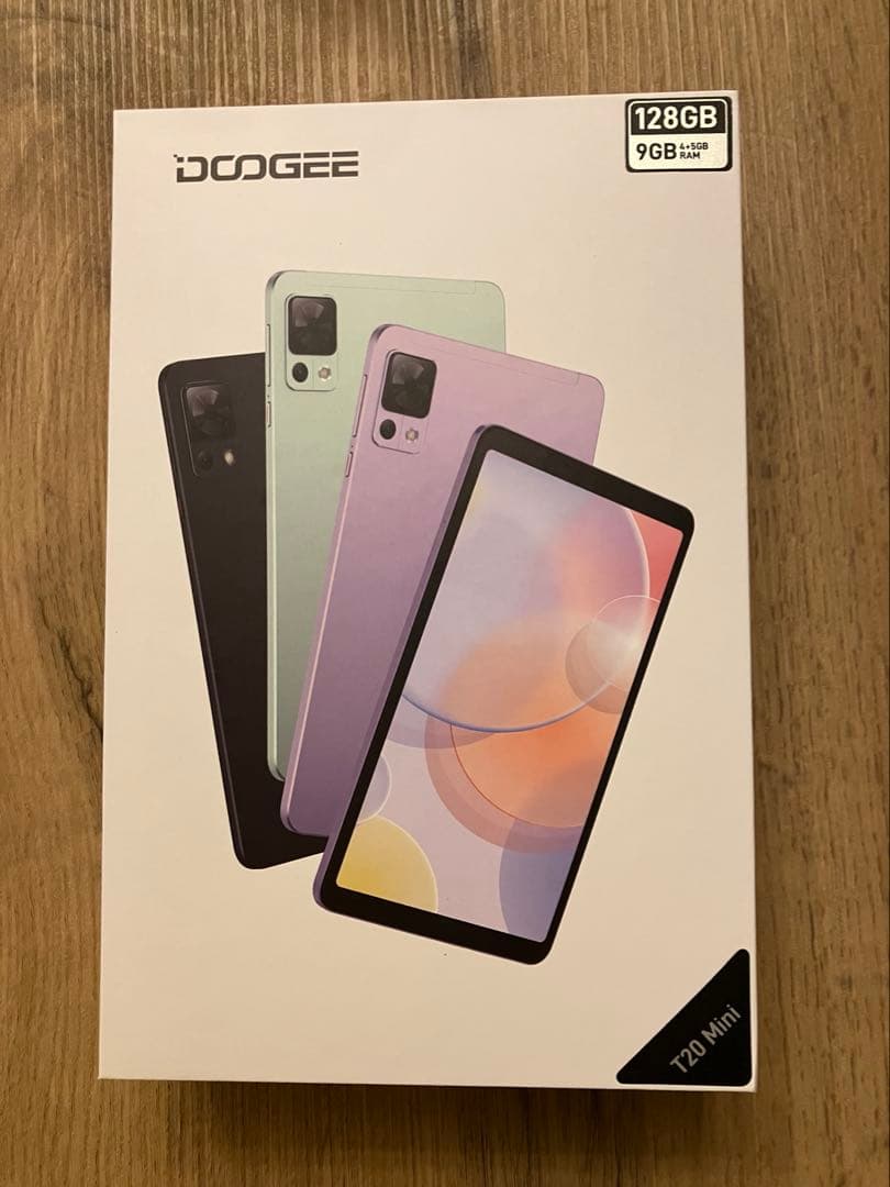 DOOGEE T20MINI タブレット8.4インチ、Android 13