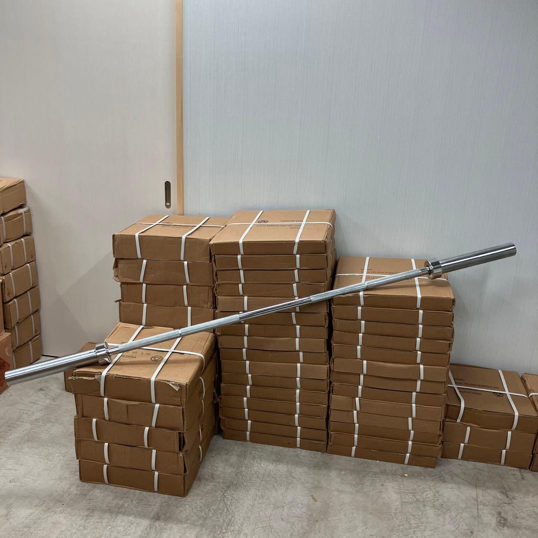 ★送料無料★新品★高品質★業務用★220cmオリンピックバー 28mm バーベル