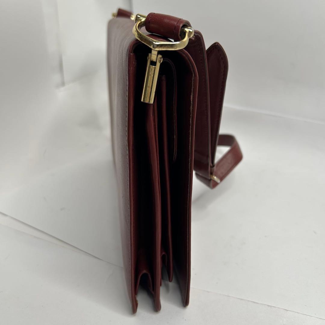 【美品✨️】Cartier カルティエ ショルダーバッグ マストライン フラップ