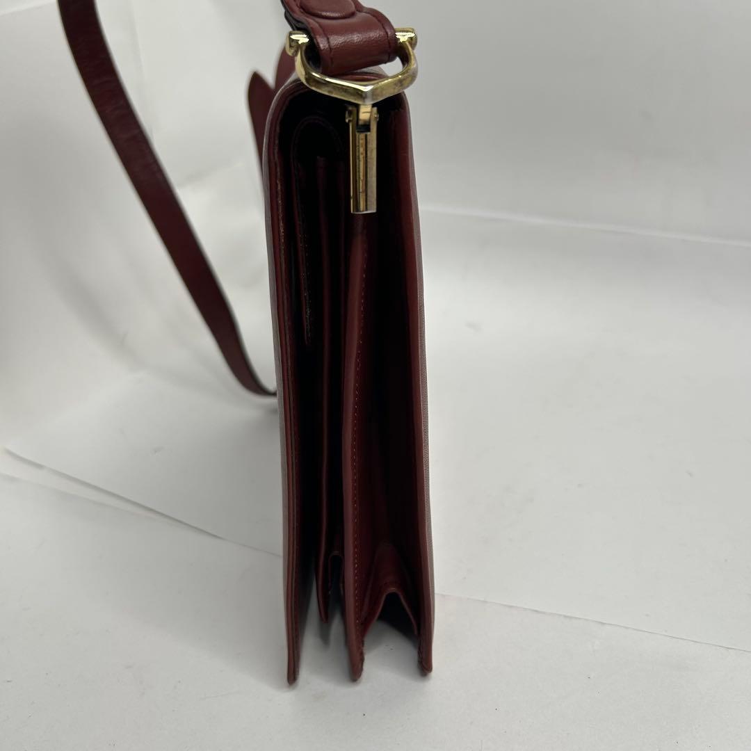 【美品✨️】Cartier カルティエ ショルダーバッグ マストライン フラップ