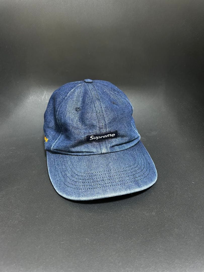 Supremeシュプリーム コーデュラ デニム スモールボックス 6パネル