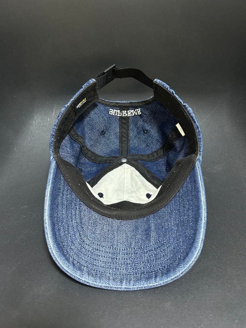 Supremeシュプリーム コーデュラ デニム スモールボックス 6パネル