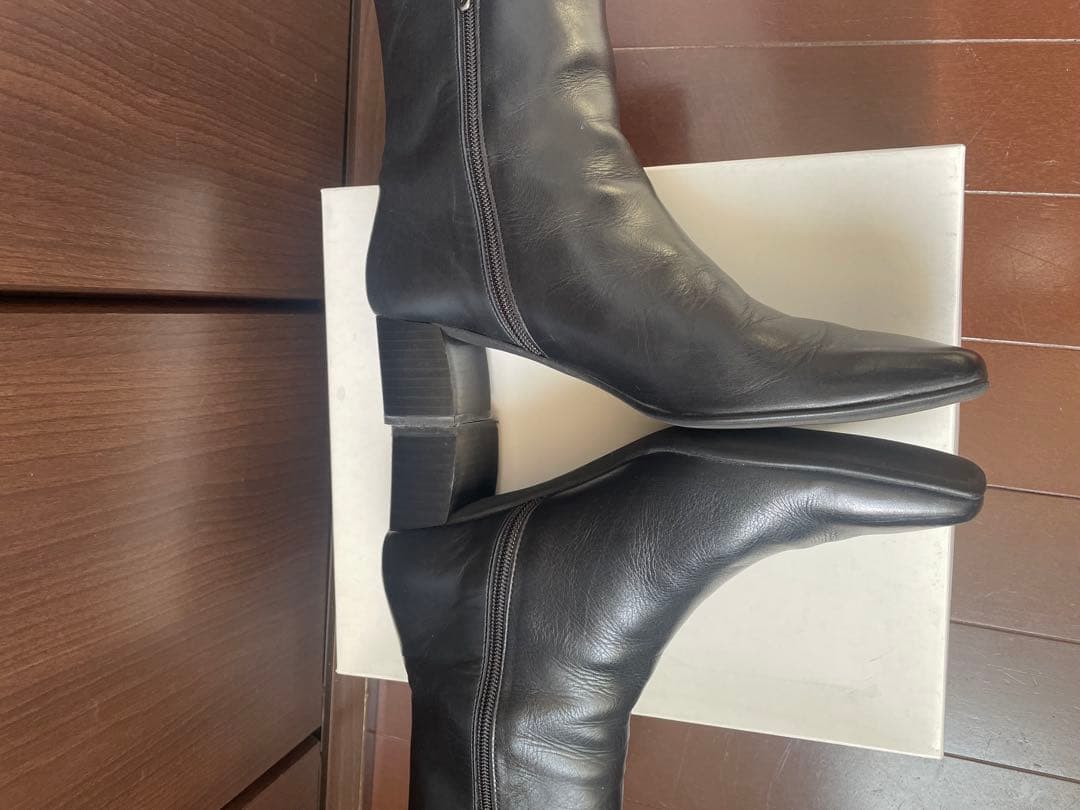 21日まで限定値下げ⭐︎美品☆ダイアナ☆ショートブーツ☆黒25㎝