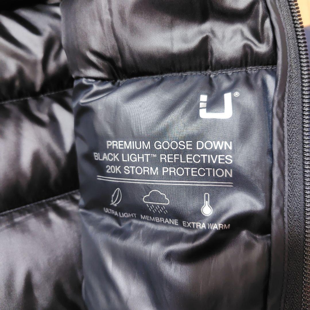 UBR ダウンジャケット　S　ネイビー