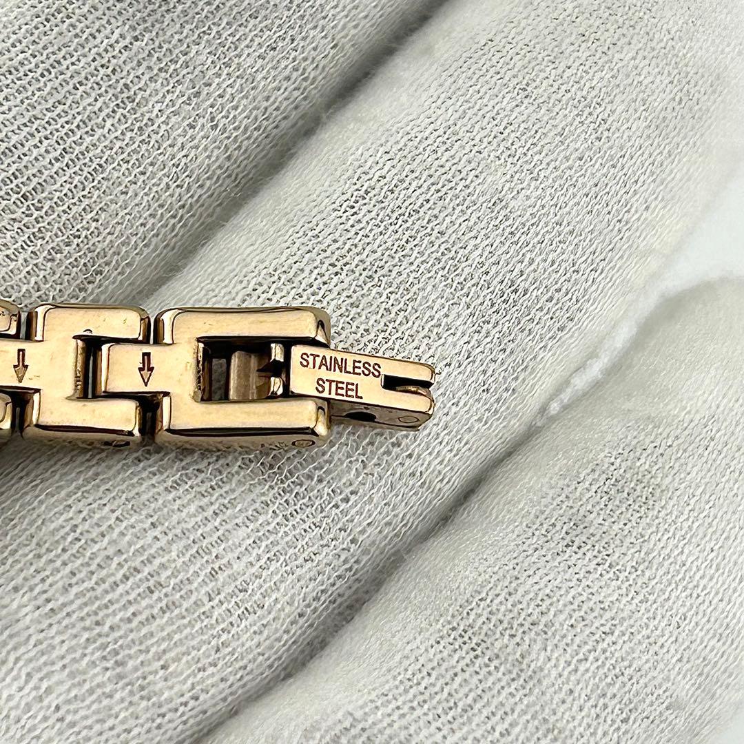 【稼働品】スワロフスキー Dextera Bangle ウォッチ ローズゴールド