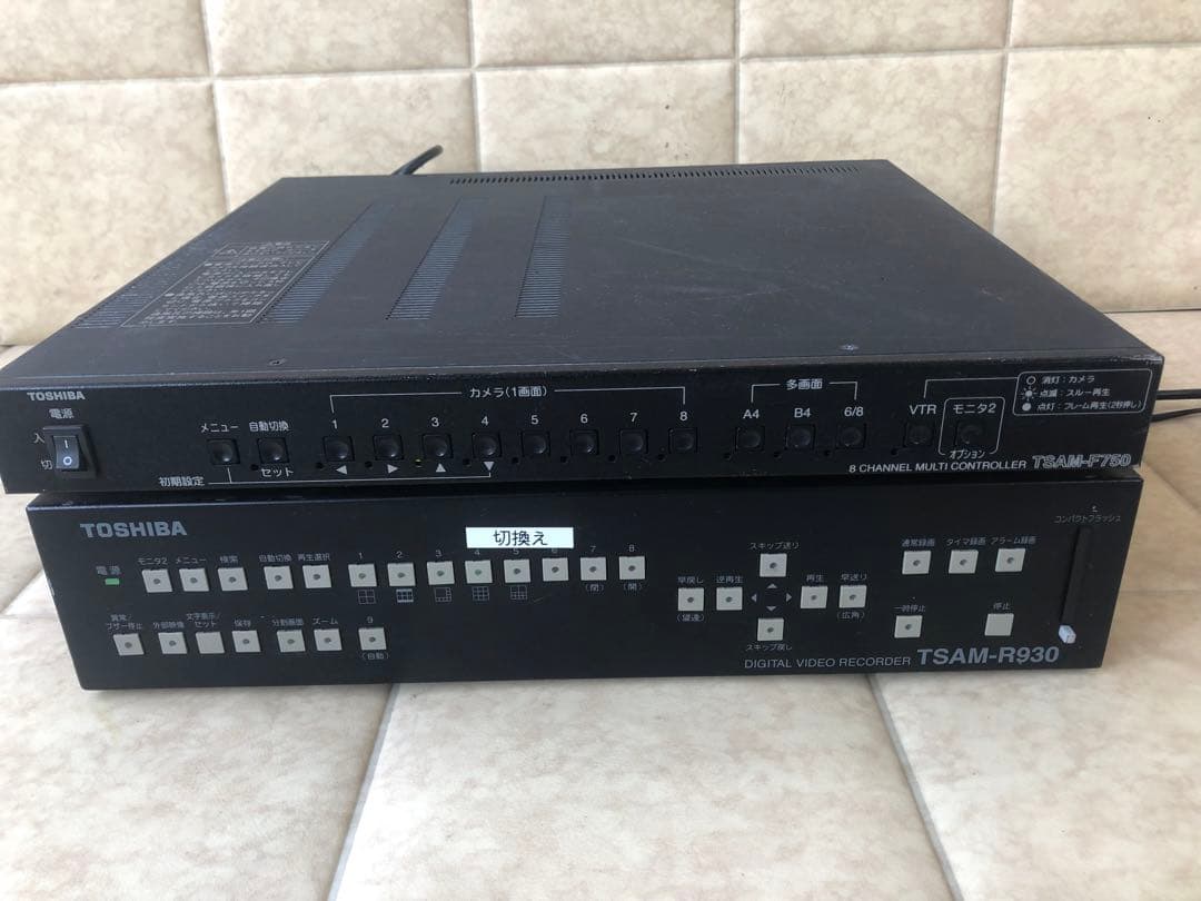 TOSHIBA TSAM-R930＆東芝TSAM-F750(G10)