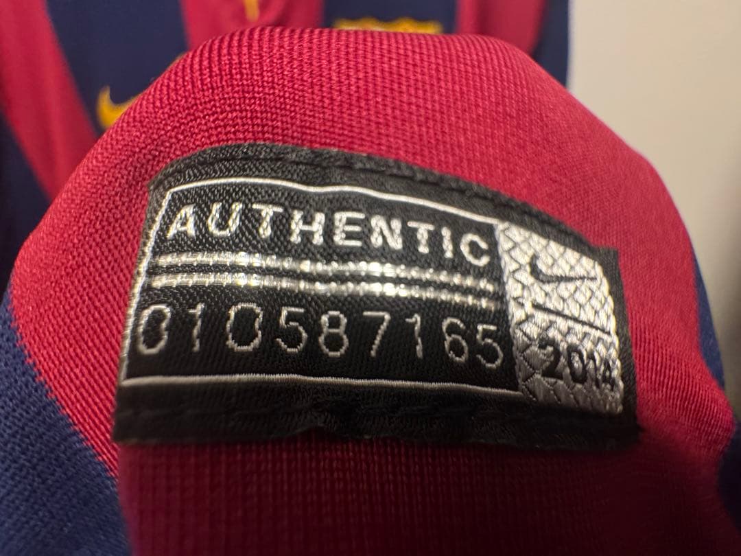 正規品/新品タグ付き メッシ　バルセロナ　14/15 ホーム　ユニフォーム