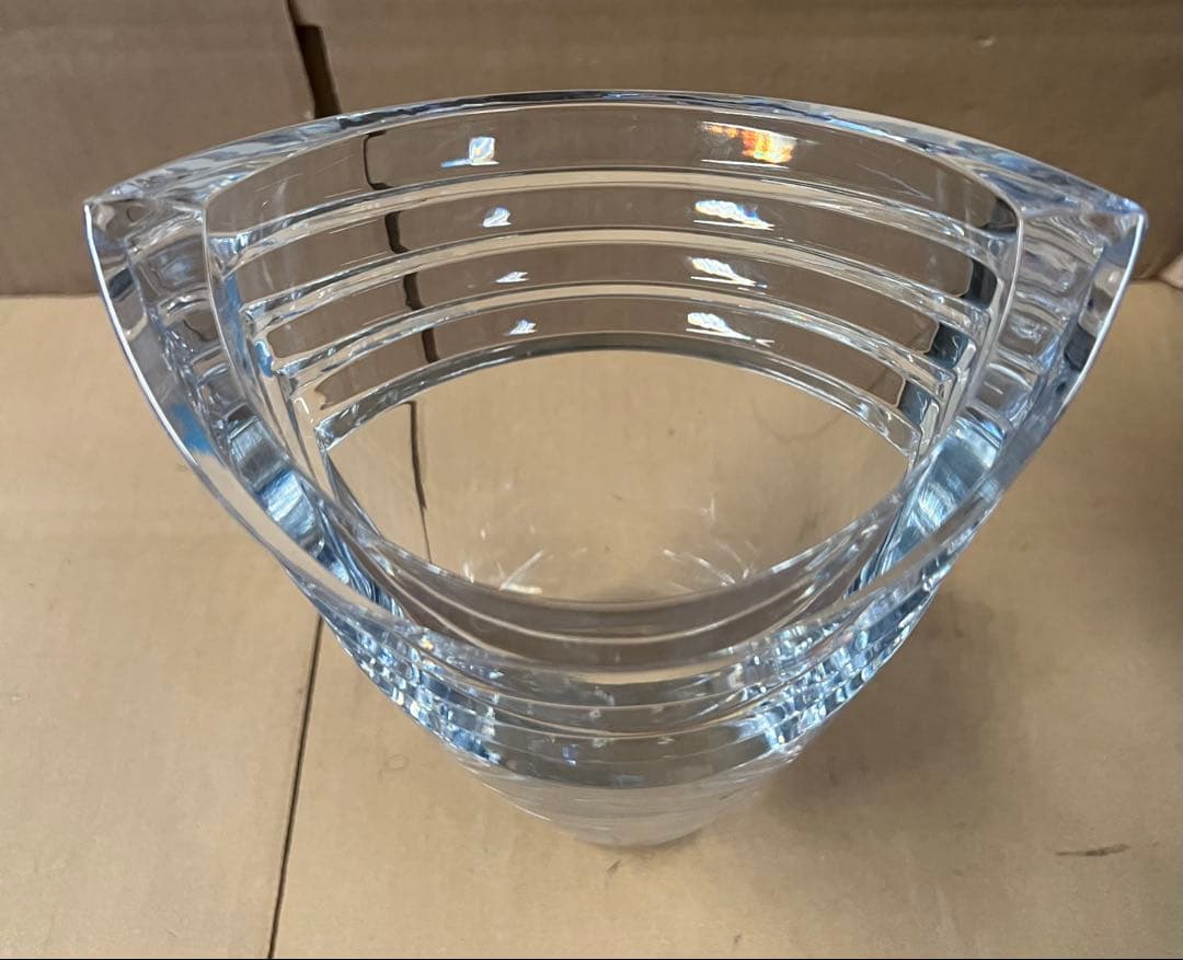 GLASSWORKS NARUMI 花瓶25cm ヘリオス