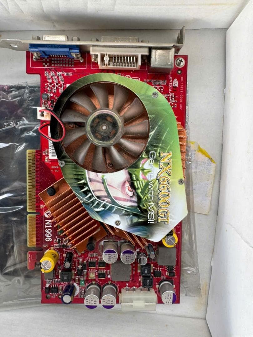 MSI NX6600GT AGP8X グラフィックボード レトロPC