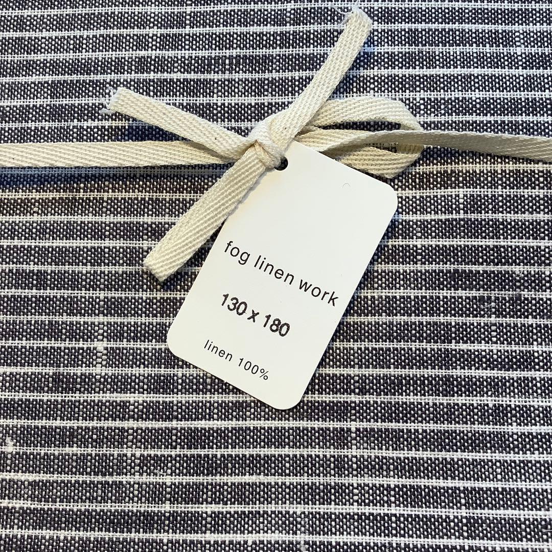フォグリネンワーク　fog linen work テーブルクロス　グレー