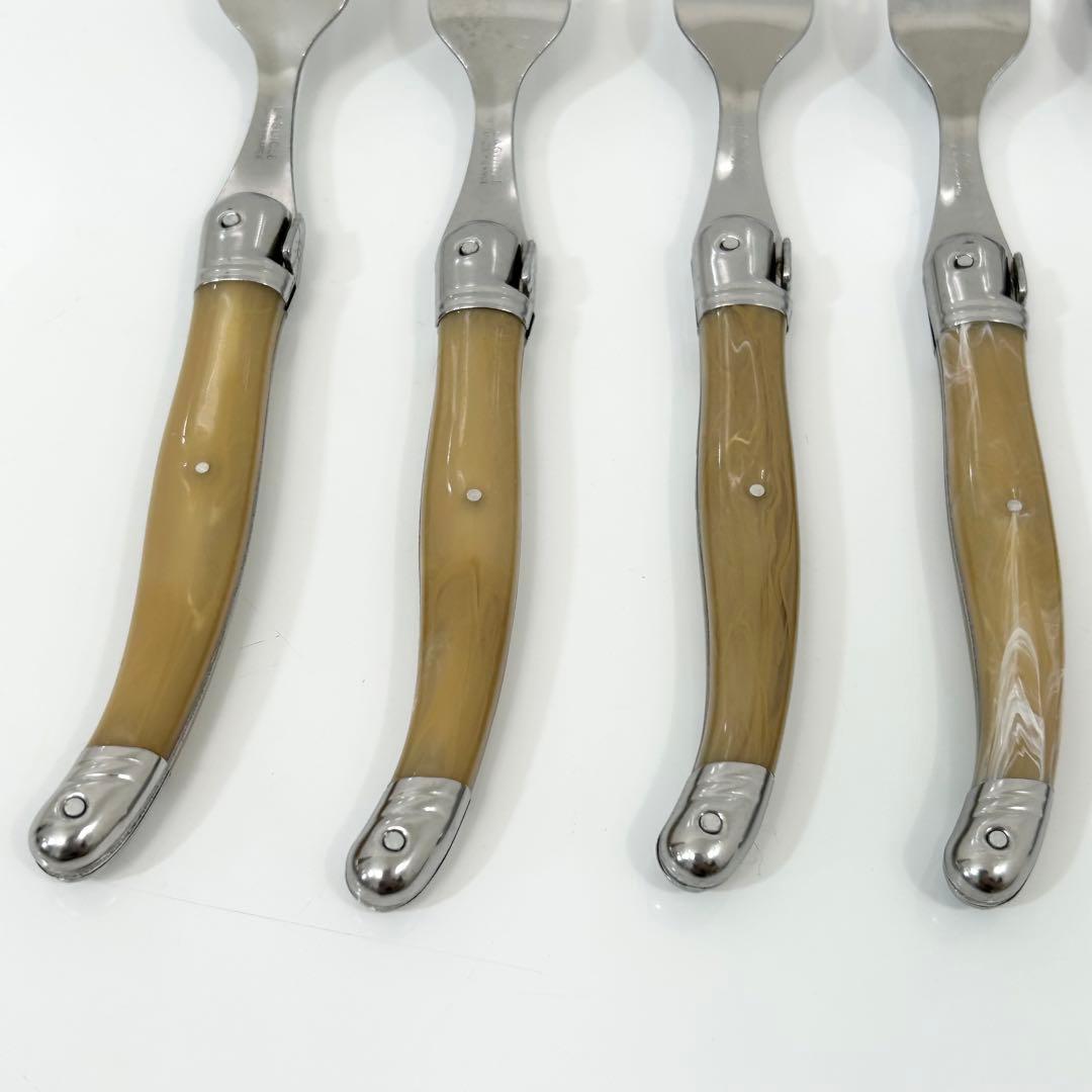 LAGUIOLE ラギオール ライヨール カトラリーセット アイボリー 12本