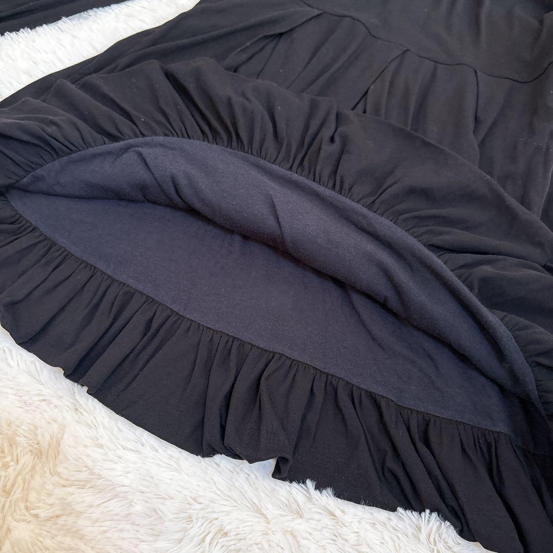 ヴィヴィアンウエストウッド 裾バルーン ワンピース　オーブ刺繍　バックリボン