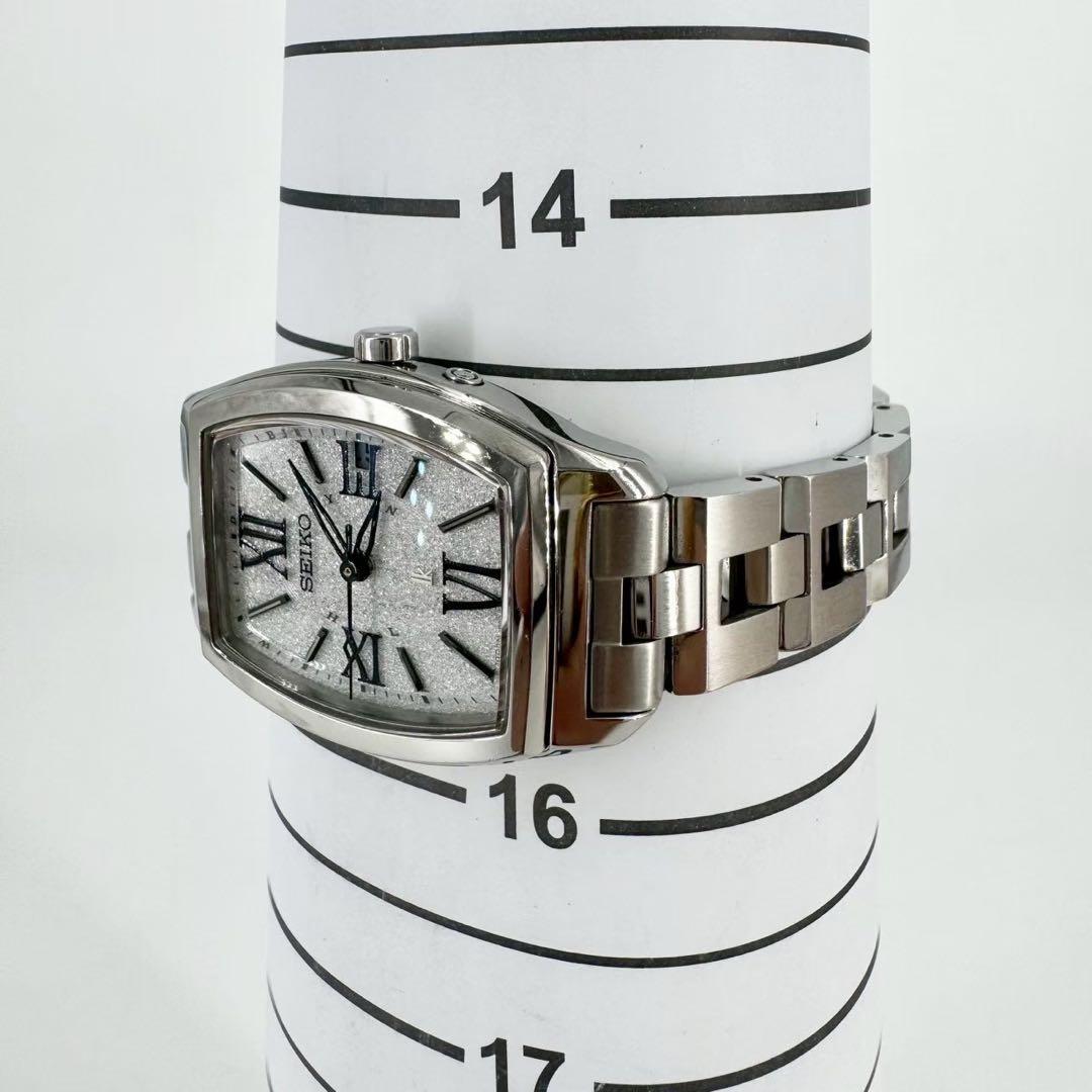 【稼働品】SEIKO Lk ルキア ラメ文字盤 レディースソーラー 腕時計