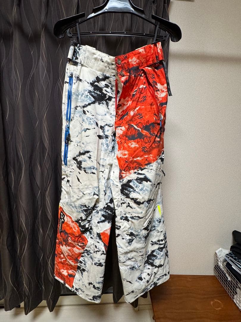 PHENIX スキーウェア 17-18年メンズ レッド/ホワイト クリーニング済