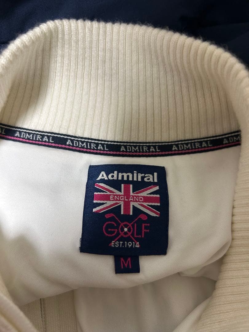 アドミラルゴルフ　レディース　防風ジャケット&ニットスカート　セットアップ　M