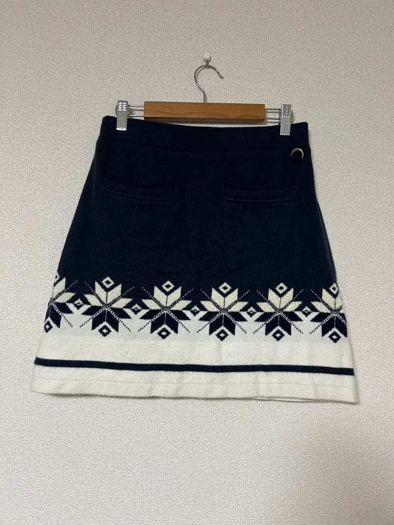 アドミラルゴルフ　レディース　防風ジャケット&ニットスカート　セットアップ　M