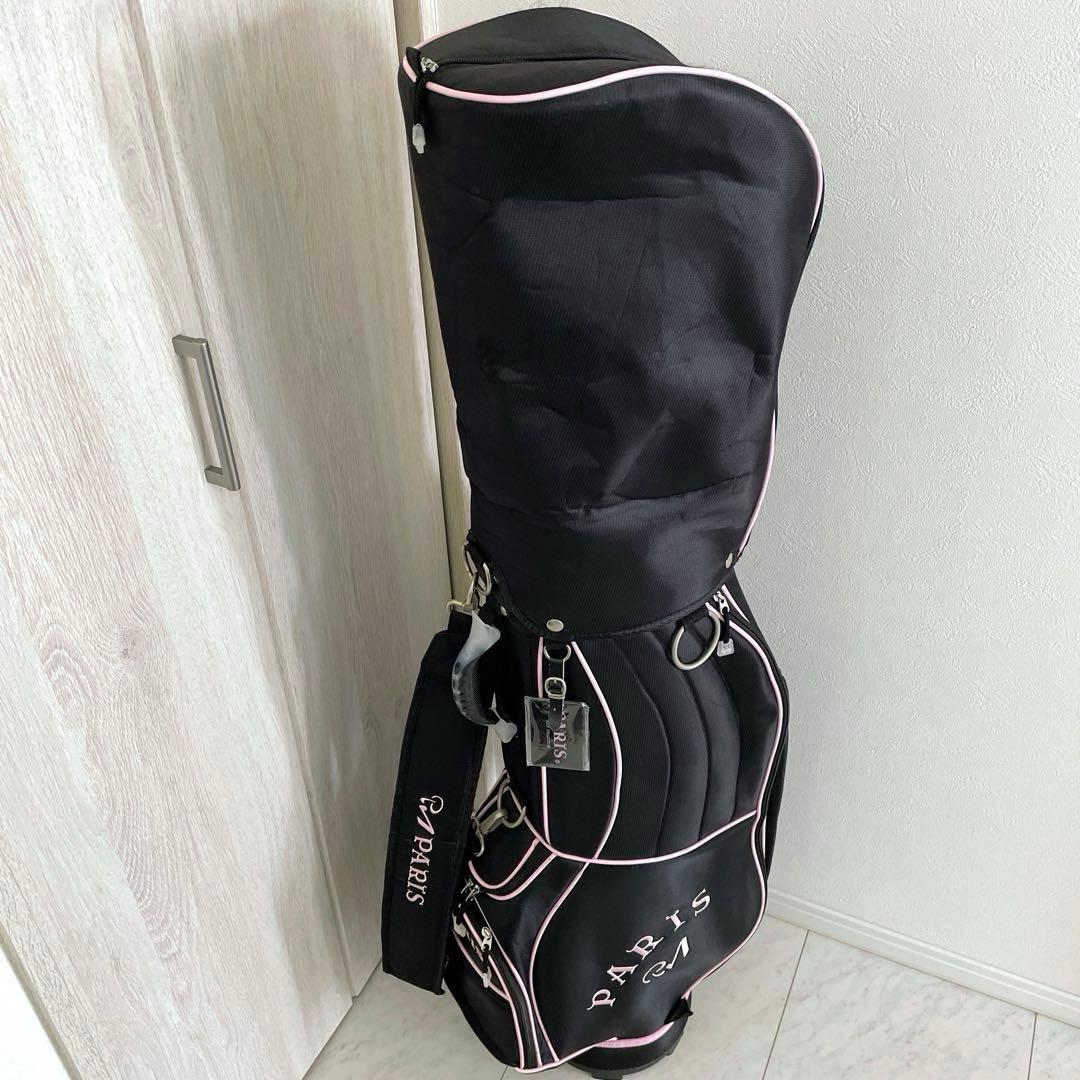 初心者向け　レディース　パリス　Paris　バッグ付ゴルフクラブセット　右利き用