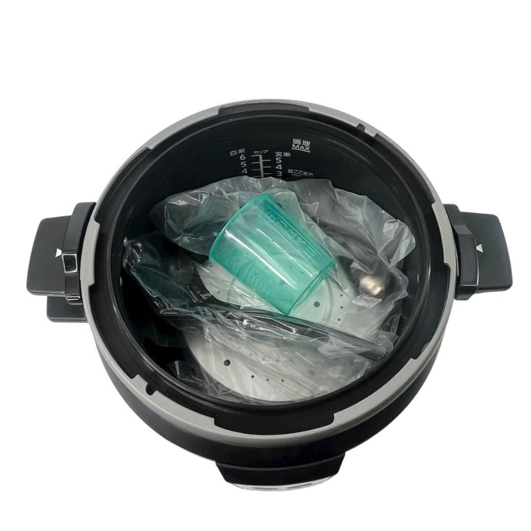 【未使用品】Panasonic 電気圧力鍋 SR-P37 3.7L マイコン