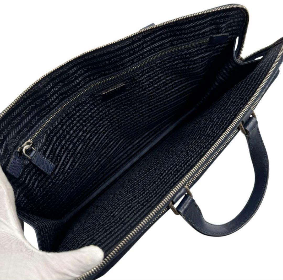 【極美品】PRADA プラダ ビジネスバッグ ブリーフケース VR0023
