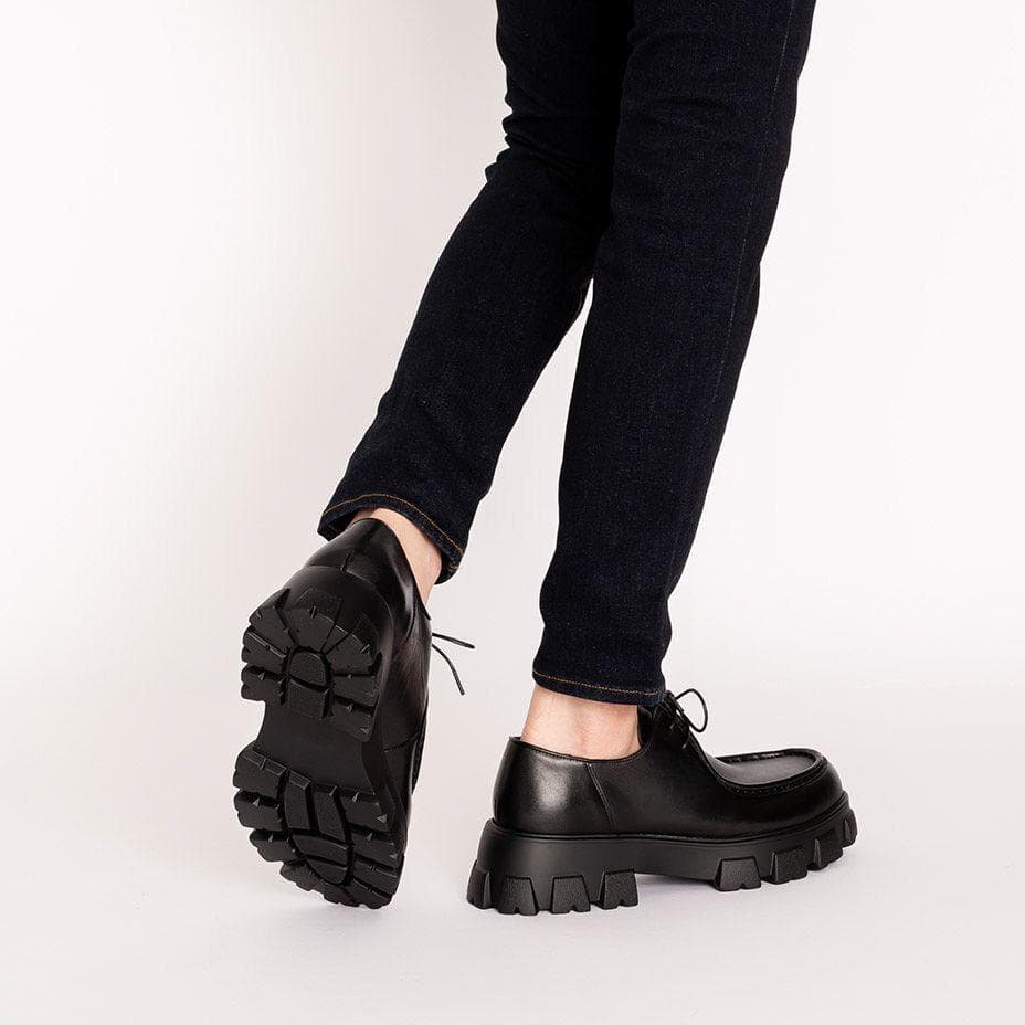 未使用級endevice エンデヴァイス モカシン ブラック 27 センチ