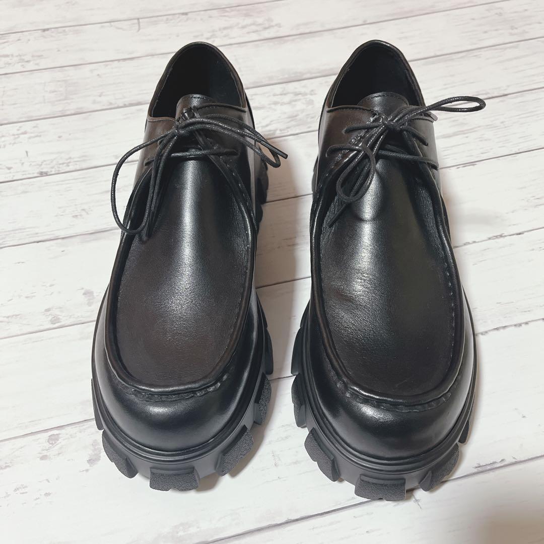 未使用級endevice エンデヴァイス モカシン ブラック 27 センチ