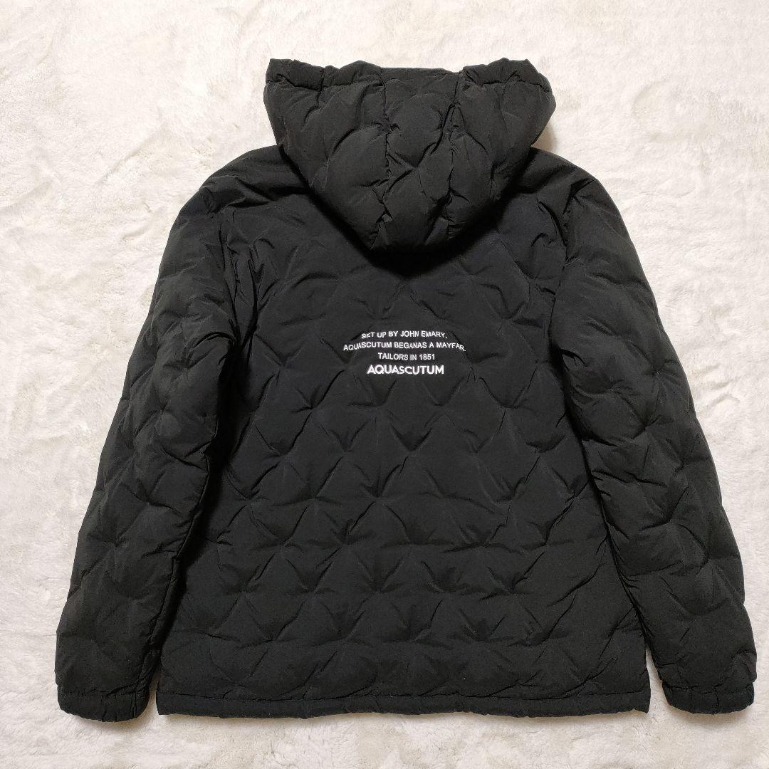 【美品】Aquascutum GOLF MEN ダウン ブルゾン ゴルフ