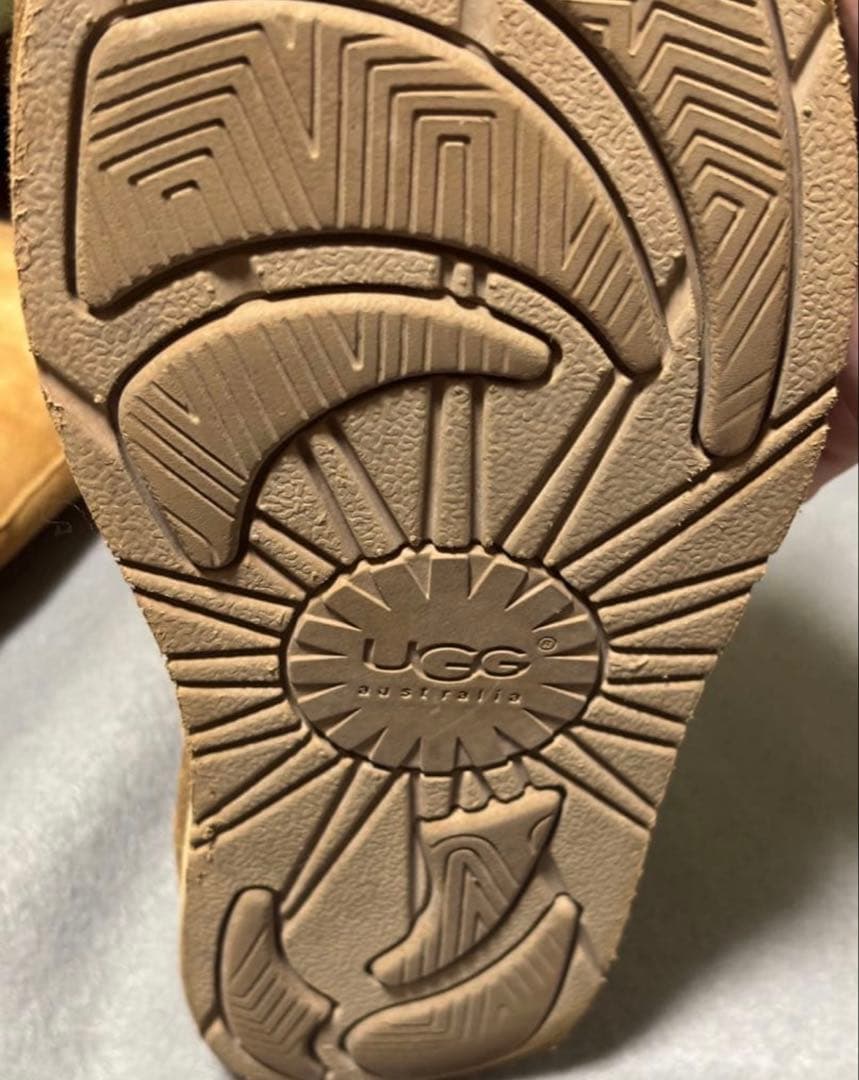 UGG ムートンブーツ 美品25センチ レディース 正規品 チェスナット