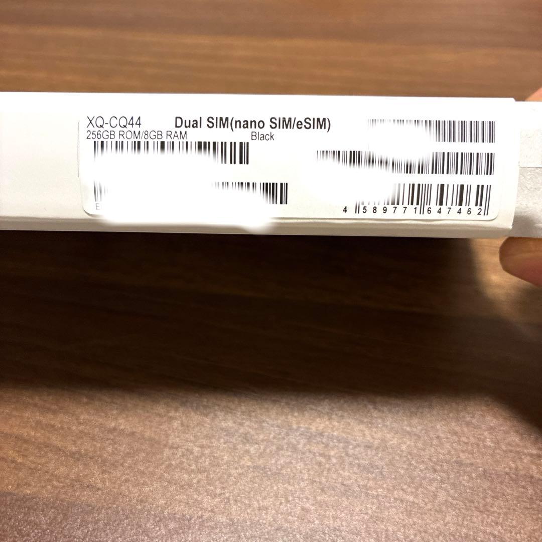 未使用品 Xperia5Ⅳ 黒 8GB/RAM 256GB/ROM SIMフリー
