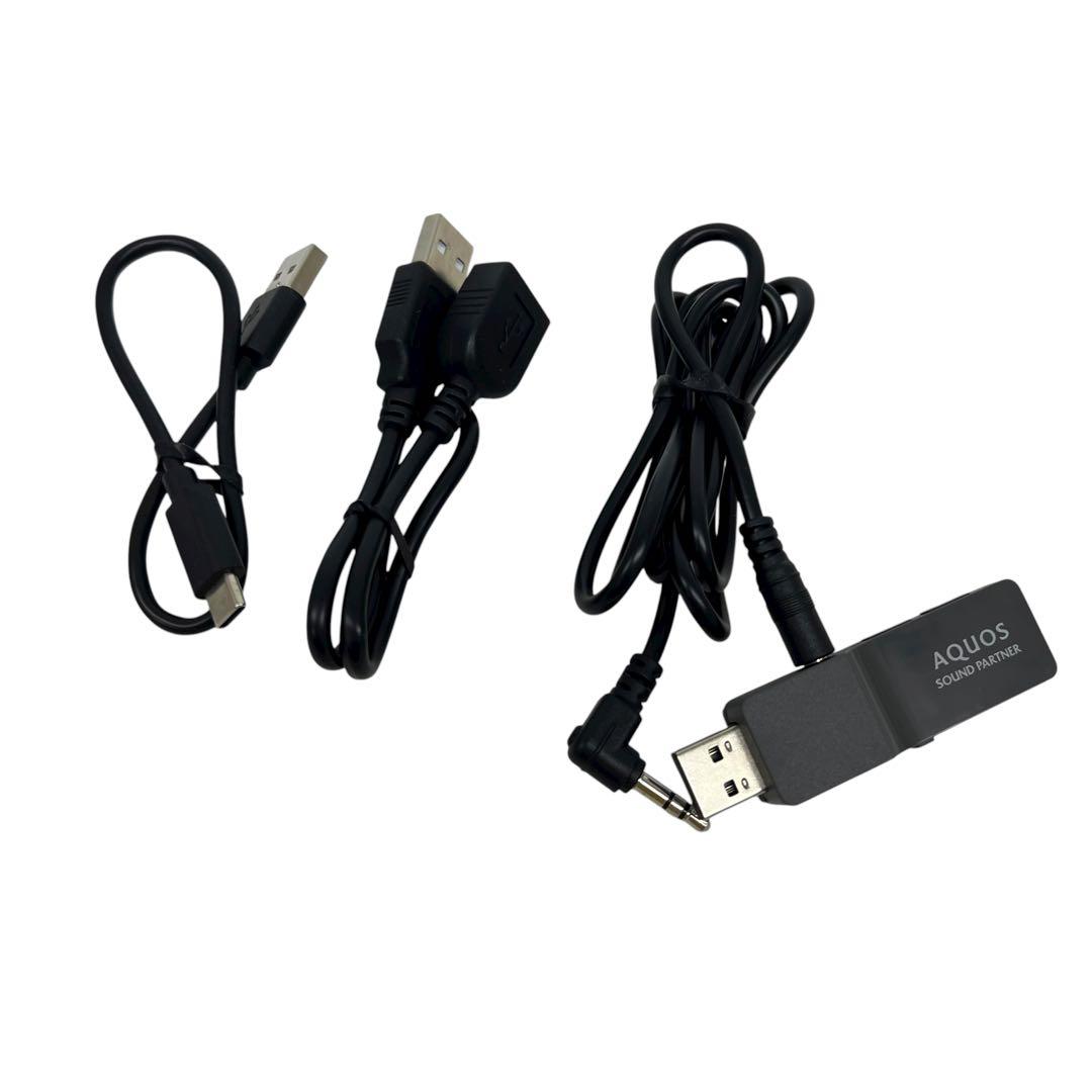 ☆□美品　SHARP ネックスピーカー AN-SS3 ブラック AQUOS